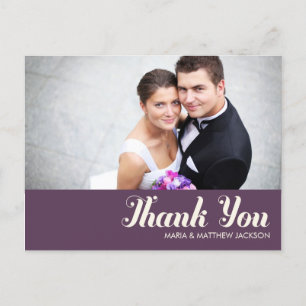 DANKE WEDING POSTCARD POSTKARTE