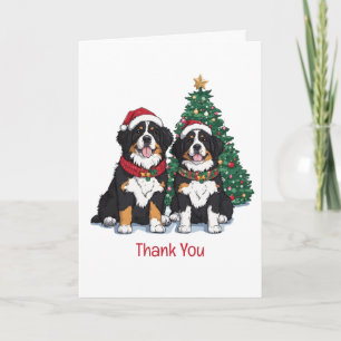 Danke Weihnachten Berner Sennenhunde