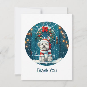 Danke Weihnachten Shih Tzu Hunde