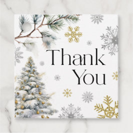 Danke Winter Wonderland Geschenkanhänger