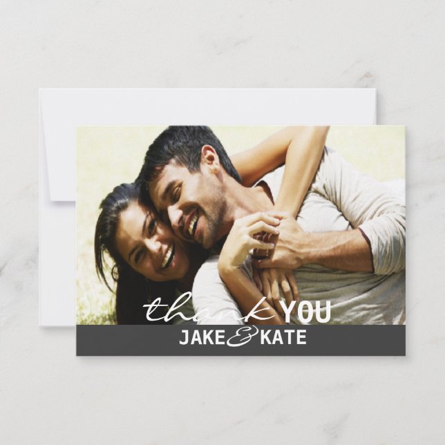 Danke | Wir Mitteilungskarte (Vorderseite)