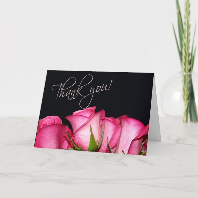 Danke zu kardieren (Vorderseite)