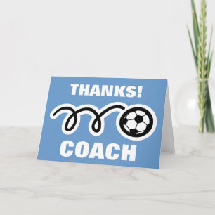 Danke zu kardieren für Fußballtrainer
