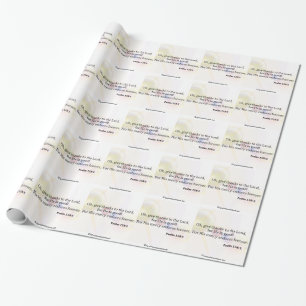 Danken an den Herrn Geschenkpapier