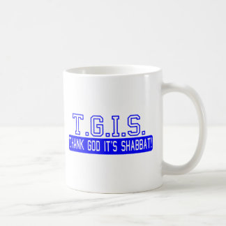 Danken Sie Gott, den es Shabbat ist! Kaffeetasse