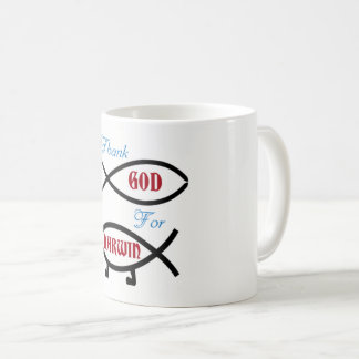 Danken Sie Gott für Darwin-Tasse Kaffeetasse