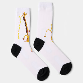 DANKEN UM SCHLECHTES "STUFF" GIRAFFE VON Jeff Will Socken