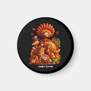 Danken und Liebe teilen Magnet