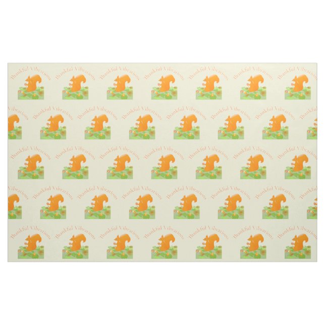 Dankend Vibes Eichhörnchen Thunder_Cove Stoff (Fat Quarter (45,7 x 55,9 cm))