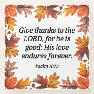 Dankenskollektion Glasuntersetzer