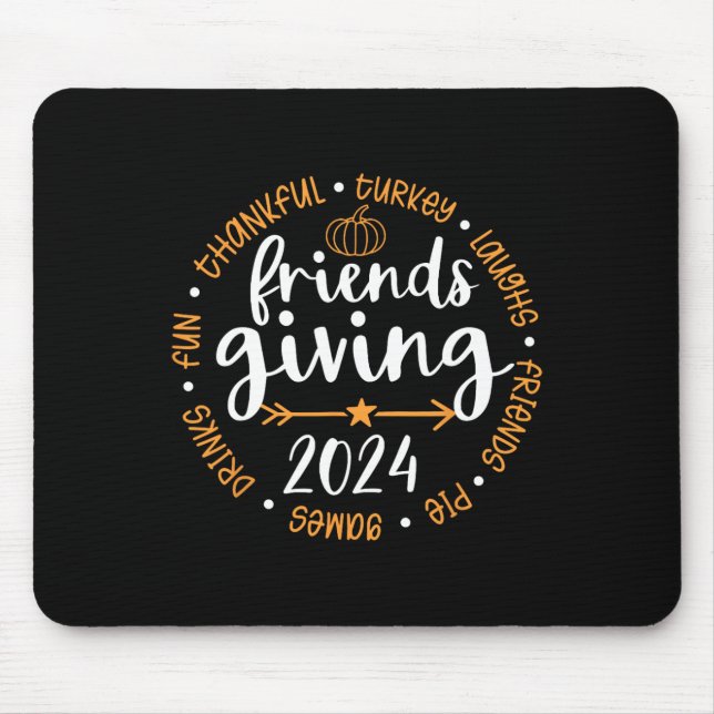 Dankenswerter Erntedank 2024 Freundschaft T Mousepad (Vorne)