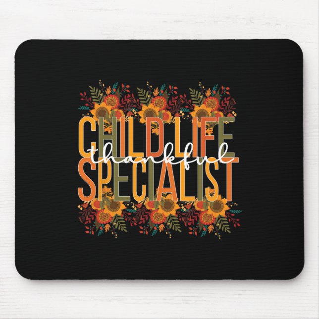 Dankenswerter Erntedank für Kinderleben Mousepad (Vorne)