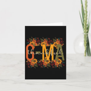 Dankenswerter G-ma Oma Erntedank G-ma Grandm Karte