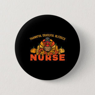 Dankenswerter, gesegneter türkischer Krankenschwes Button