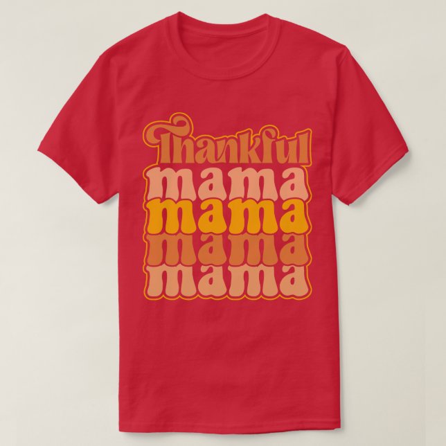 Dankenswerter Mama mit Stil T-Shirt (Design vorne)