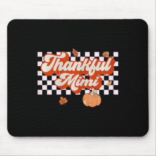 Dankenswerter Mimi Retro-Erntedank-Stürze Mousepad
