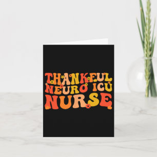 Dankenswerter Neuro Icu Nurse Erntedank Neuro Icu Karte