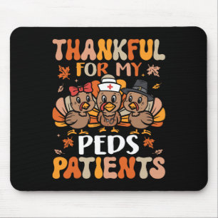 Dankenswerter Peds Nurse Erntedank Türkei Pädiatri Mousepad