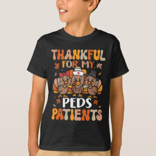 Dankenswerter Peds Nurse Erntedank Türkei Pädiatri T-Shirt