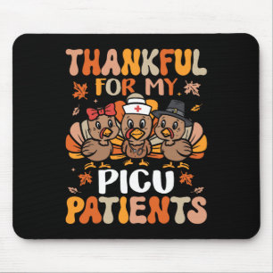 Dankenswerter PICU Nurse Erntedank Türkei Pädiatri Mousepad
