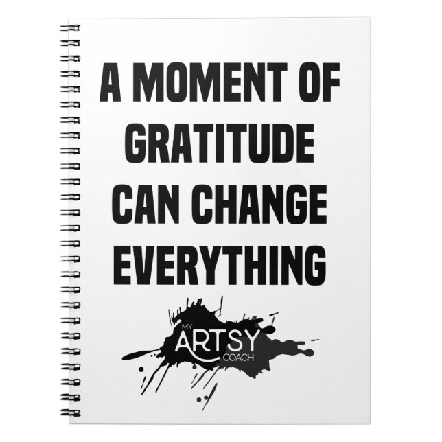 Dankesblatt Notizblock (Vorderseite)