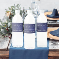 Dankeschön an das blaue Herz der Hochzeitsnacht