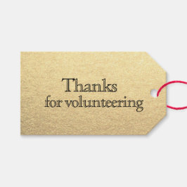 Dankeschön an den Freiwilligen, Mitarbeiter Geschenkanhänger