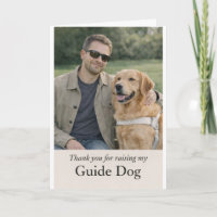 Dankeschön an den Golden Retriever-Welpen-Erzieher