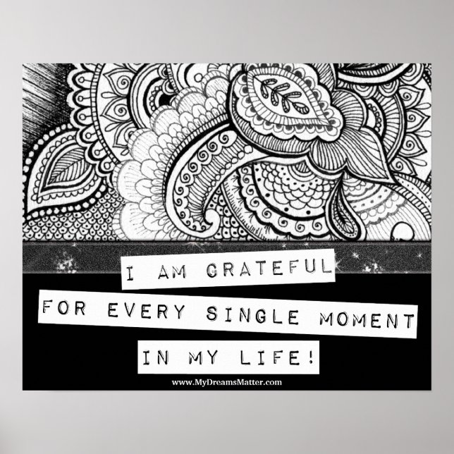 Dankeschön an die Erleuchtung Poster (Vorne)