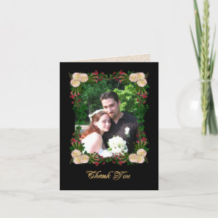 Dankeschön an die Karte für den Blumenrahmen
