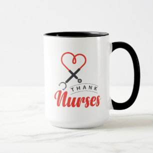 Dankeschön an Krankenschwestern Tasse