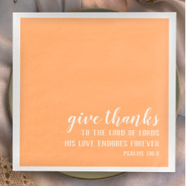 Dankeschön Bible Scripting Christlicher Erntedank Serviette