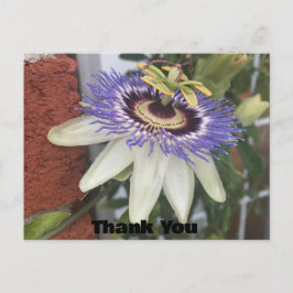 Dankeschön Blume Postkarte