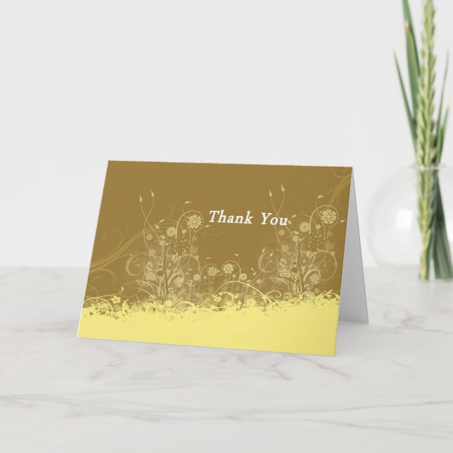 Dankeschön Card - Insidertext kann individuell ang Dankeskarte (Vorderseite)