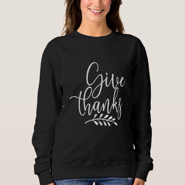 Dankeschön Erntedank Sweatshirt (Vorderseite)