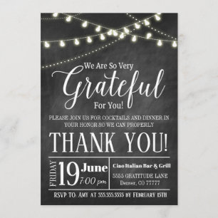 Dankeschön für die Einladung