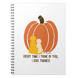 Dankeschön für Kinder oder Hundeliebhaber Notizblock