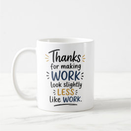 Dankeschön für Kollegengeschenke Kaffeetasse