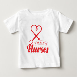 Dankeschön für Krankenschwestern Baby T-shirt