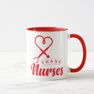 Dankeschön für Krankenschwestern Tasse