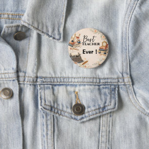 Dankeschön‑Geschenk für den Englischlehrer zum Sch Button