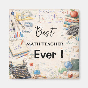 Dankeschön‑Geschenke für Mathelehrer Magnet