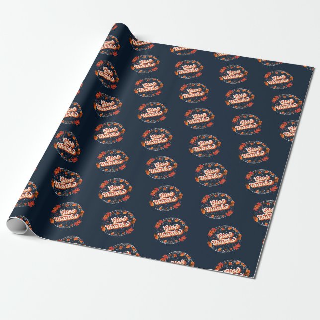 Dankeschön / Geschenkpapier (Ungerollt)