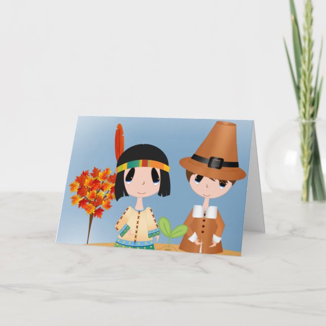 Dankeschön-Grußkarte geben Feiertagskarte (Vorderseite)