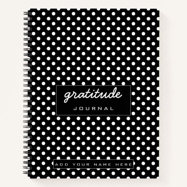 Dankeschön-Journal Notizbuch (Vorderseite)