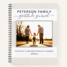 Dankeschön Journal-Personalisiert-Familienheft