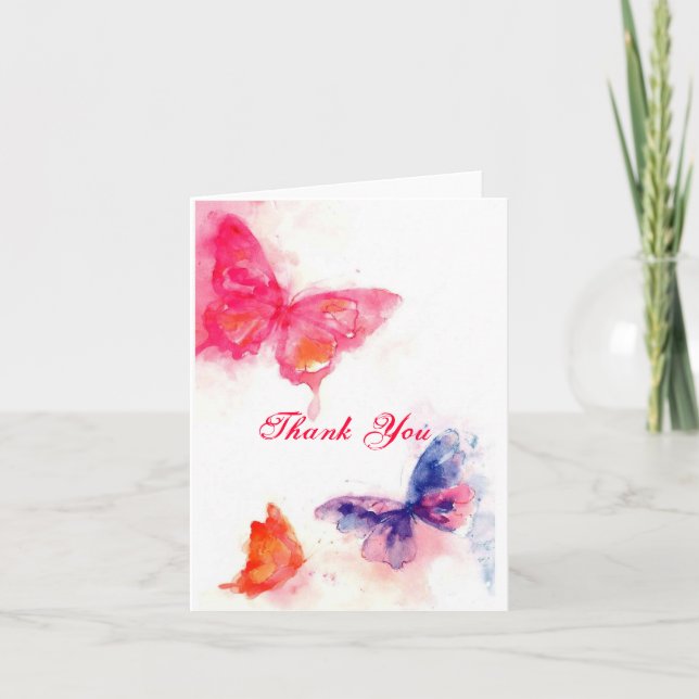 Dankeschön Karte (Vorderseite)