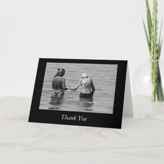 Dankeschön Karte (Vorderseite)