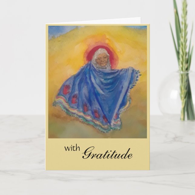 Dankeschön Karte (Vorderseite)