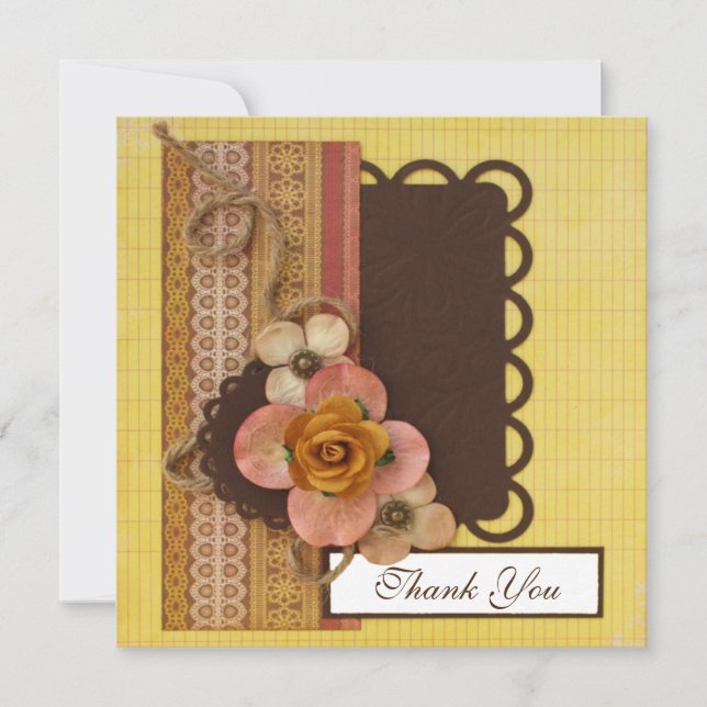 Dankeschön-Karte (Vorderseite)